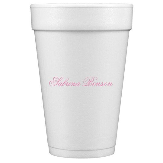 Our Perfect Styrofoam Cups